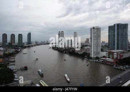 Bangkok entnommen Shang ri la Hotel Oktober 2016 Stockfoto