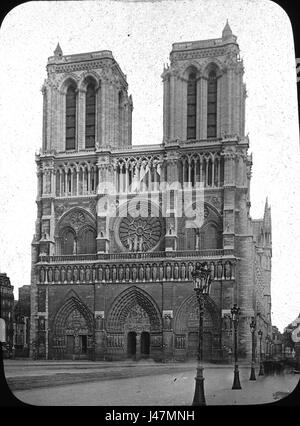 Notre-Dame, Paris, Frankreich, 1903. Stockfoto