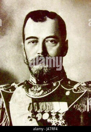 Nikolai Alexandrowitsch Romanov1 Stockfoto
