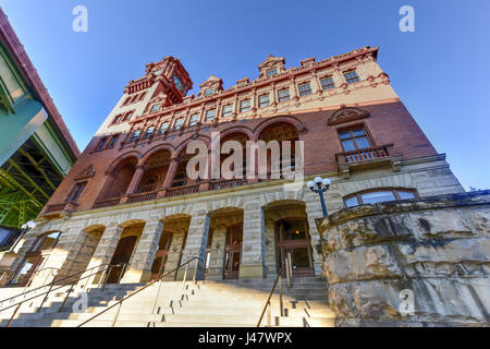 Historischen Main Street Station in Richmond, Virginia. Stockfoto