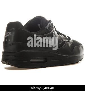 Nike Air Max 1 (GS) schwarz - 555766-043 Stockfoto