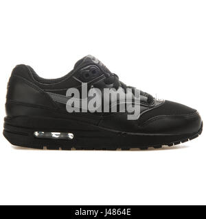 Nike Air Max 1 (GS) schwarz - 555766-043 Stockfoto