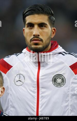 EMRE kann LIVERPOOL FC Deutschland & LIVERPOOL FC HAMPDEN PARK GLASGOW Schottland 7. September 2015 Stockfoto