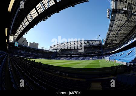 Eine allgemeine Ansicht des STAMFORD BRI CHELSEA V ARSENAL STAMFORD BRIDGE Stadion LONDON ENGLAND 19. September 2015 Stockfoto