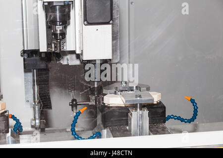 Metallverarbeitung CNC-Maschine Stockfoto