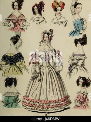 "Die Welt der Mode und Continental Feuilletons" (1824 Stockfoto