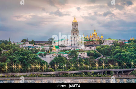 Kiew. Ukraine. Kiewer Höhlenkloster oder Kiew Kloster der Höhlen. Stockfoto