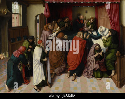 Meester van de Amsterdamse Dood van Maria der Tod der Jungfrau Stockfoto