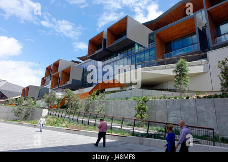 Das ICC Sydney Exhibition Centre im International Convention Centre Sydney (ICC Sydney), Australien. Stockfoto