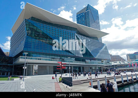 Das ICC Convention Center Sydney im International Convention Center Sydney (ICC Sydney), Australien. Stockfoto