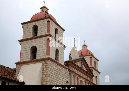 Die Mission Santa Barbara Stockfoto