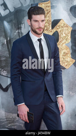 London, UK. 10. Mai 2017. Ryan Barrett besucht der Europapremiere von "King Arthur: Legende des Schwertes ' im Cineworld Empire am 10. Mai 2017 in London, Vereinigtes Königreich Stockfoto