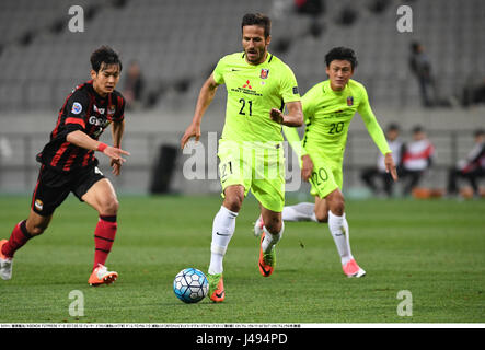 Seoul, Südkorea. 10. Mai 2017. Zlatan (rot) Fußball: 2017 AFC Champions League-Gruppe F-match zwischen FC Seoul 1: 0-Urawa Reds in Seoul World Cup Stadium in Seoul, Südkorea. Bildnachweis: Takamoto Tokuhara/AFLO/Alamy Live-Nachrichten Stockfoto