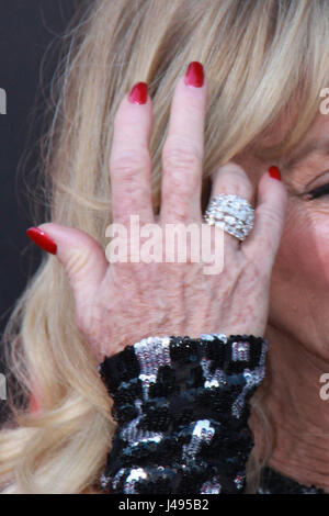 Los Angeles, USA. 10. Mai 2017. Goldie Hawn 10.05.2017 die Welt-Premiere von "Snatched" statt im Regency Village Theater in Los Angeles, CA-Foto: Cronos/Hollywood News Bildnachweis: Cronos/Alamy Live News Stockfoto