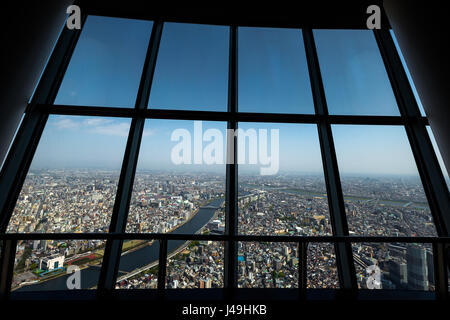 Tembo Deck Tokyo Skytree Stockfoto