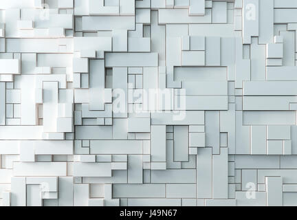 3D Hintergrund - Abstrakt 3D Illustration Stockfoto