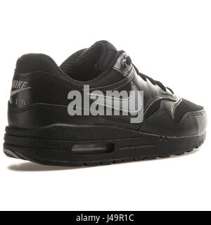 Nike Air Max 1 (GS) schwarz - 555766-043 Stockfoto