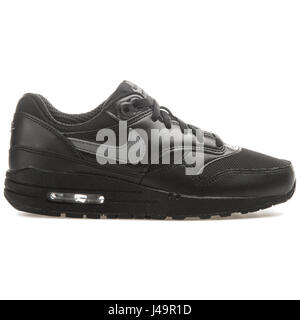 Nike Air Max 1 (GS) schwarz - 555766-043 Stockfoto