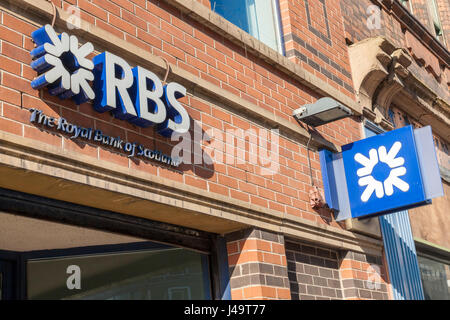 RBS, Royal Bank of Scotland, Nottingham, England, UK Stockfoto