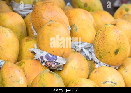 Frische Produkte für den Verkauf im downtown-Marktplatz in Neu-Delhi, Indien. Stockfoto