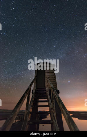 Holy Island (Lindisfarne) Causeway Stockfoto