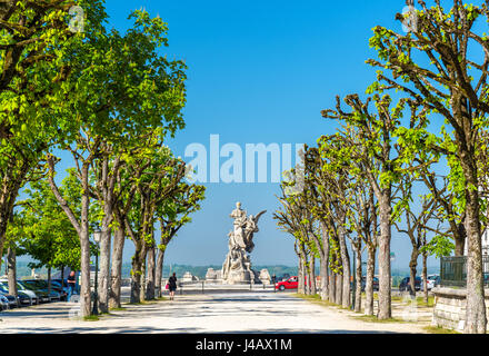 Denkmal für einen alten französischen Präsidenten Sadi Carnot. Angouleme, Frankreich Stockfoto