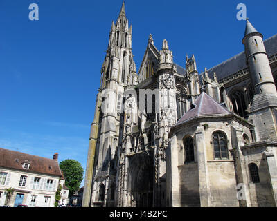 Kathedrale Notre-Dame de Senlis, Oise, Picardie, Frankreich, Europa