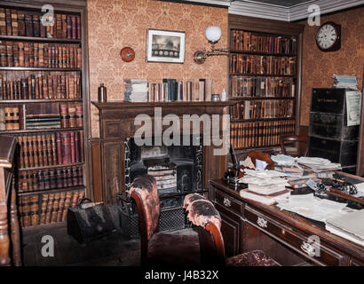 Ein Solicitor Office bei Beamish Museum, England, UK Stockfoto