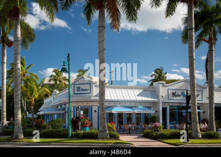 Bleu Provence - gehobenen französischen Restaurant, Naples, Florida, USA Stockfoto