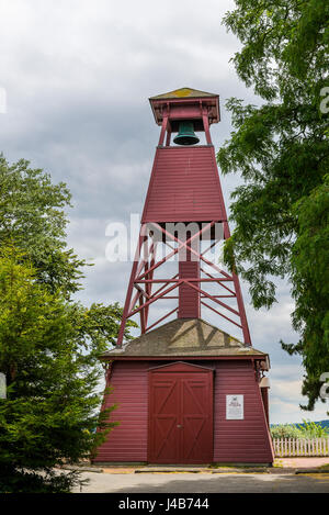 Historisches Feuer Glockenturm, erbaut im Jahre 1890, Port Townsend, Washington, USA Stockfoto