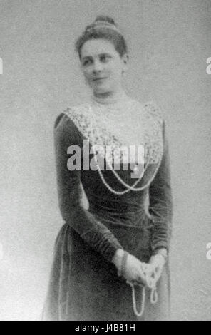 Prinzessin Zinaida Nikolaevna Yusupova Stockfoto