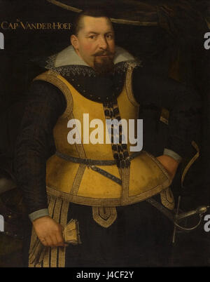 Portret van Karel van der Hoeven Rijksmuseum SK A 877 Stockfoto