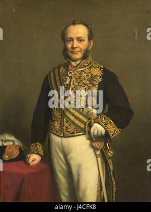 Pieter Mijer (1812-81). Gouverneur Generaal (1866-71) Rijksmuseum SK A 3806 Stockfoto