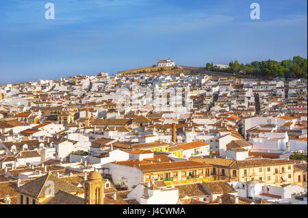 Panorama der Stadt Antequera in der Provinz Málaga, Andalusien, Spanien Stockfoto