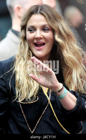 US-amerikanische Schauspielerin Drew Barrymore besucht die Weltpremiere von "Blended" in einem Kino in Berlin (Deutschland) am 19. Mai 2014.  | weltweite Nutzung Stockfoto