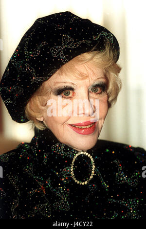 Deutsche Schauspielerin Hildegard Knef (Datum/Ort unbekannt). Neben ihrer Schauspielkarriere war sie eine erfolgreiche Chansonsängerin und ein Bestseller-Autor.    | weltweite Nutzung Stockfoto