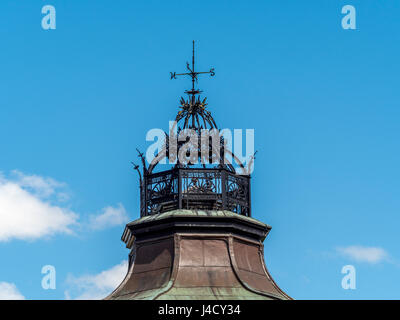 Wetterfahne, The Royal Pump Room Museum, Harrogate, UK. Stockfoto