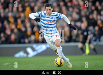 MAURO ZARATE QUEENS PARK RANGERS FC QUEENS PARK RANGERS FC KC STADIUM HULL ENGLAND 21. Februar 2015 Stockfoto