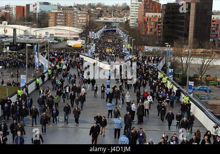 TOTTENHAM-HOTSUR und CHELSEA F CAPITAL ein CUP FINAL 03.01.20 WEMBLEY Stadion LONDON ENGLAND 1. März 2015 Stockfoto