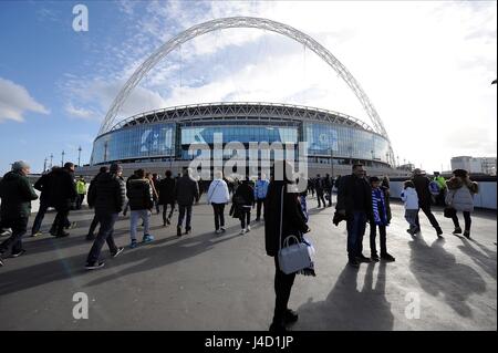 TOTTENHAM-HOTSUR und CHELSEA F CAPITAL ein CUP FINAL 03.01.20 WEMBLEY Stadion LONDON ENGLAND 1. März 2015 Stockfoto