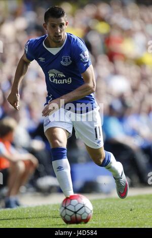 KEVIN MIRALLAS EVERTON FC EVERTON FC GOODISON PARK EVERTON ENGLAND 8. August 2015 Stockfoto