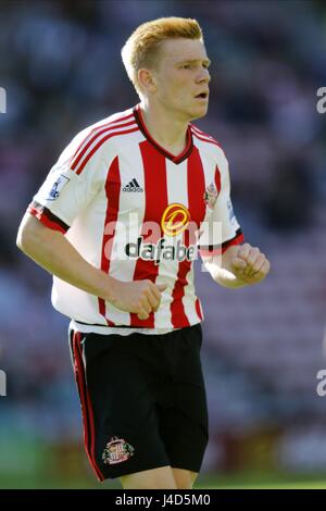 DUNCAN WATMORE SUNDERLAND FC Stadion von leichten SUNDERLAND ENGLAND 15. August 2015 Stockfoto