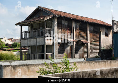 Traditionelle Architektur in der alten Stadt Malacca, Malaysia Stockfoto