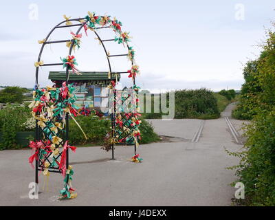Denkmal in Shoreham, Sussex Stockfoto