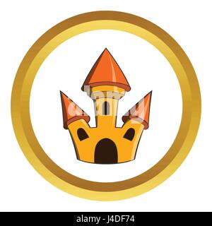 Schloss Vektor icon Stock Vektor