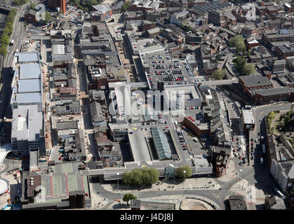 Luftaufnahme von Stockport, Manchester, UK Stockfoto