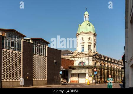 Smithfield Markt-offizielle Name, London Central Markets, ist der größte Großhandel Fleischmarkt in Großbritannien und eines der größten seiner Art in Europa. Stockfoto