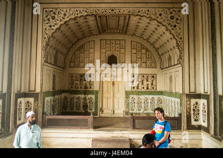 Bibi Ka Maqbara war ein Denkmal von Aurangazeb's Sohn zu seiner Mutter gewidmet. Stockfoto