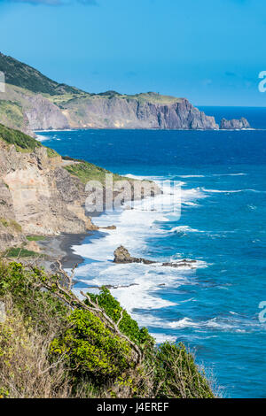 Küste von Montserrat, britisches Überseegebiet, West Indies, Karibik, Mittelamerika Stockfoto
