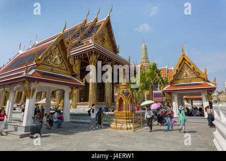 Großer Palast Komplex, Bangkok, Thailand, Südostasien, Asien Stockfoto